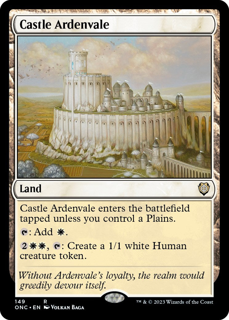 Castle Ardenvale [Phyrexia: All Will Be One Commander] - Destination Retro