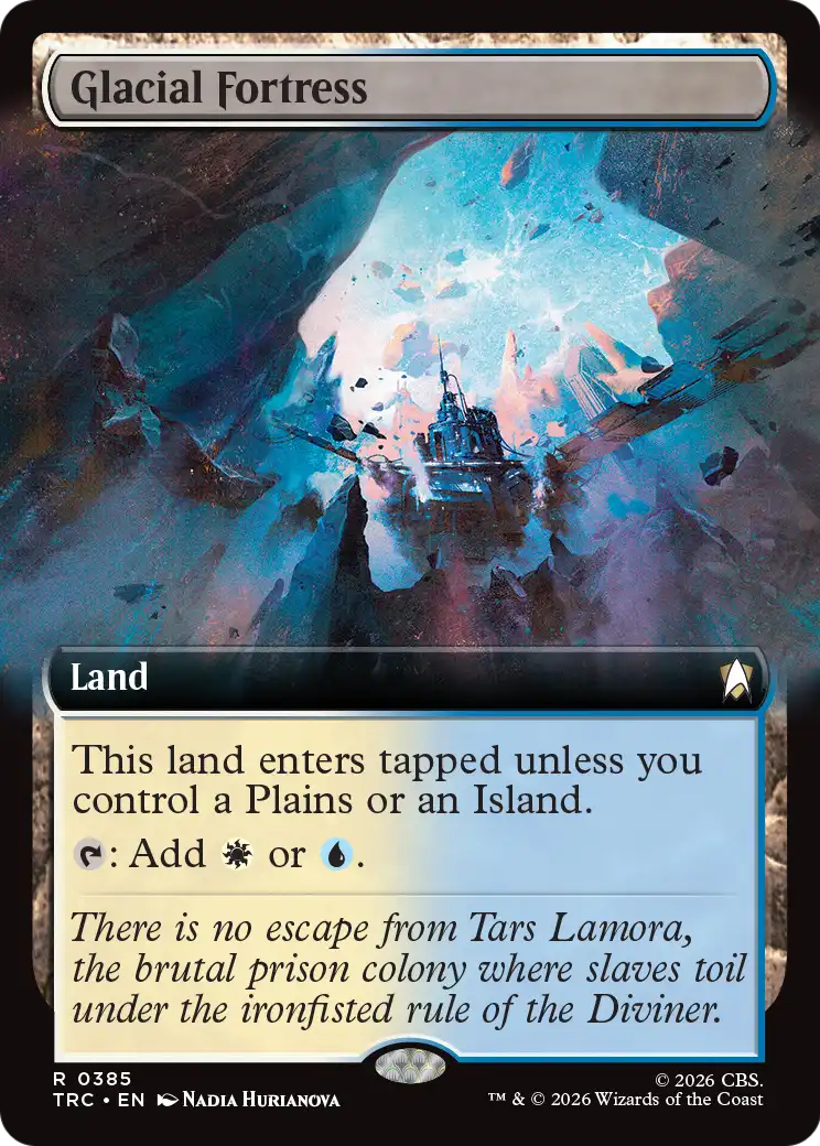 Glacial Fortress (Extended Art) [Star Trek Commander] - Destination Retro