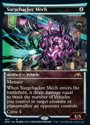 Surgehacker Mech (Showcase Soft Glow) [Kamigawa: Neon Dynasty] - Destination Retro