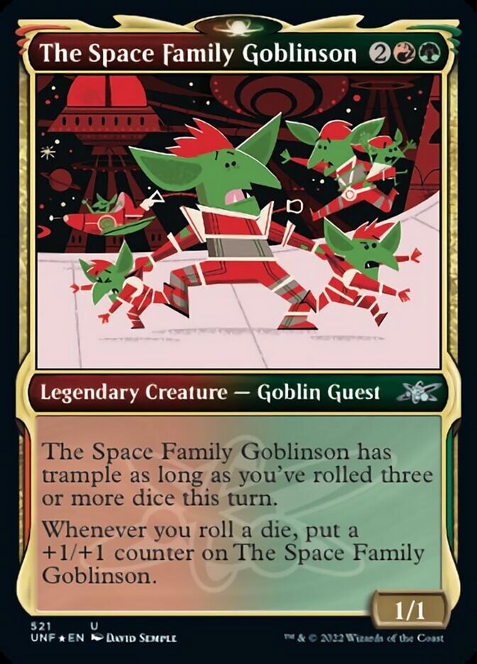 The Space Family Goblinson (Showcase) (Galaxy Foil) [Unfinity] - Destination Retro
