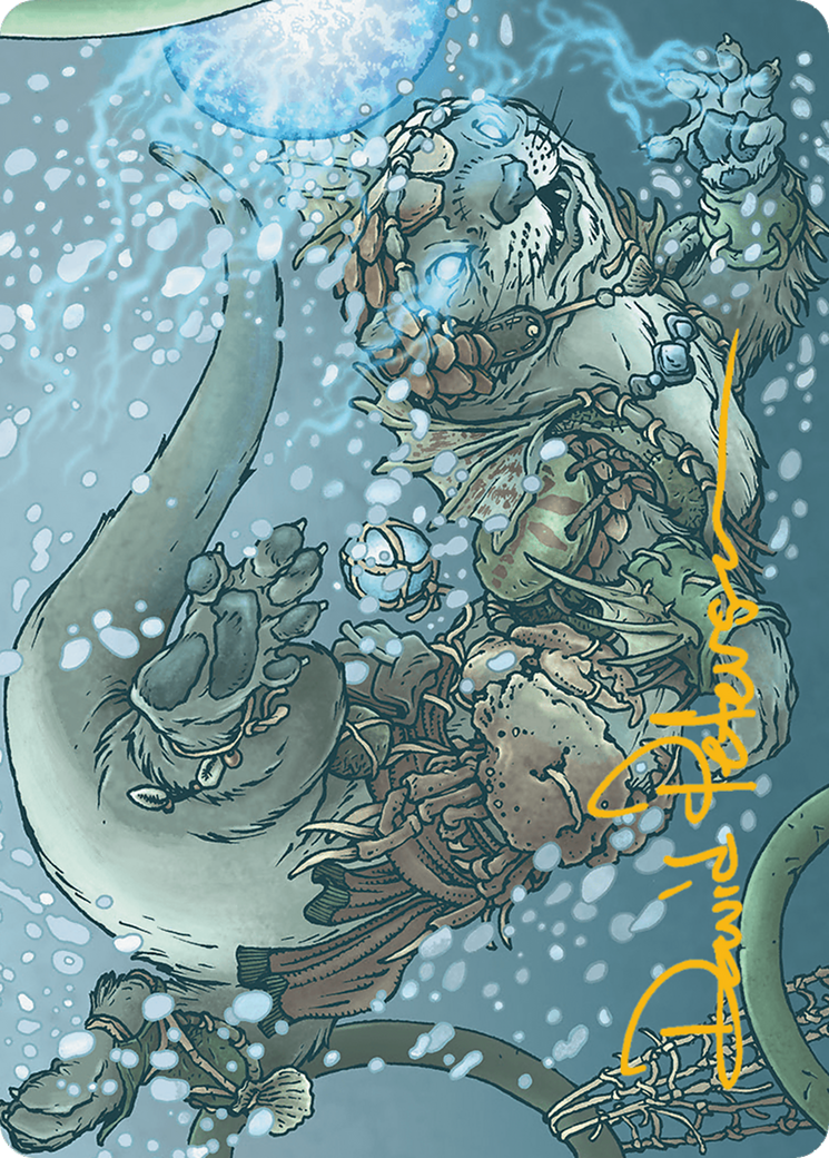 Kitsa, Otterball Elite Art Card (Gold-Stamped Signature) [Bloomburrow Art Series] - Destination Retro