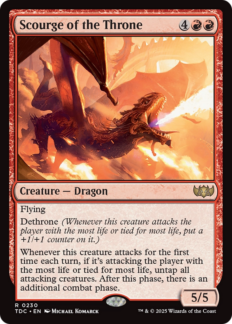 Scourge of the Throne [Tarkir: Dragonstorm Commander] - Destination Retro