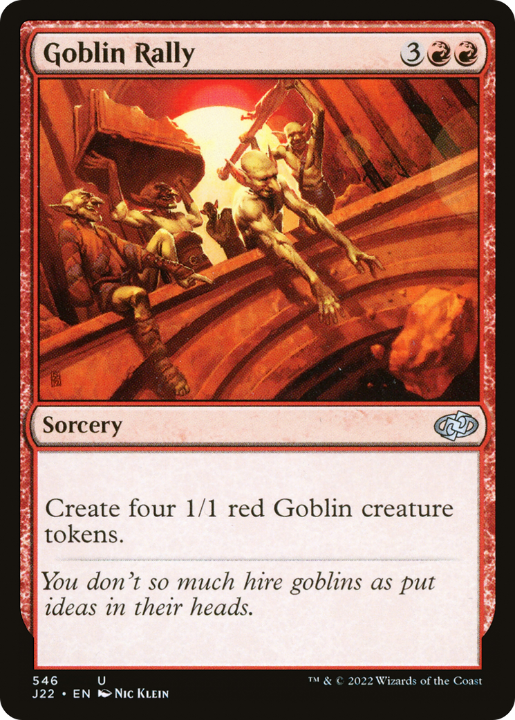 Goblin Rally [Jumpstart 2022] - Destination Retro