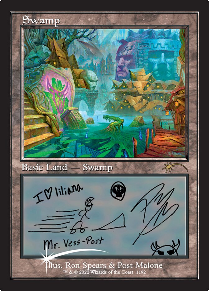 Swamp (1192) [Secret Lair Drop Series] - Destination Retro