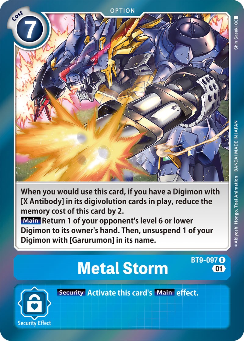 Metal Storm [BT9-097] [X Record] - Destination Retro