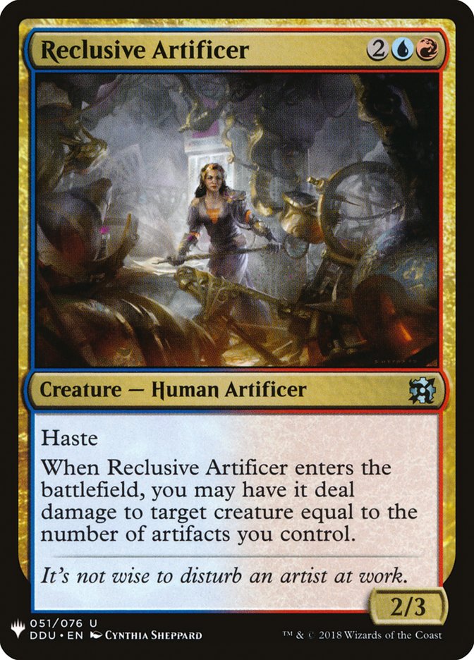 Reclusive Artificer [Mystery Booster] - Destination Retro