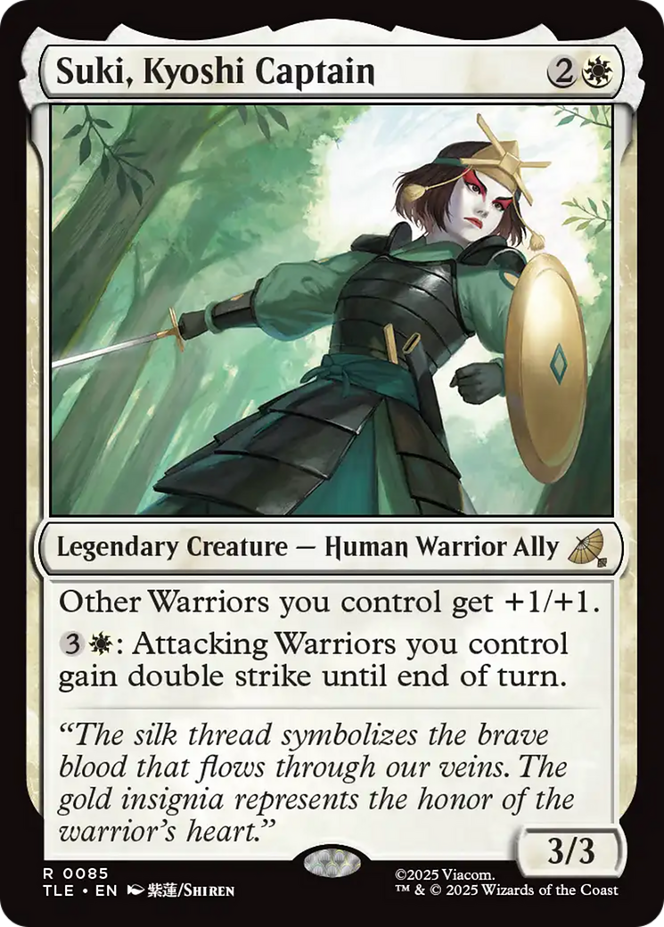Suki, Kyoshi Captain [Avatar: The Last Airbender: Eternal-Legal] - Destination Retro