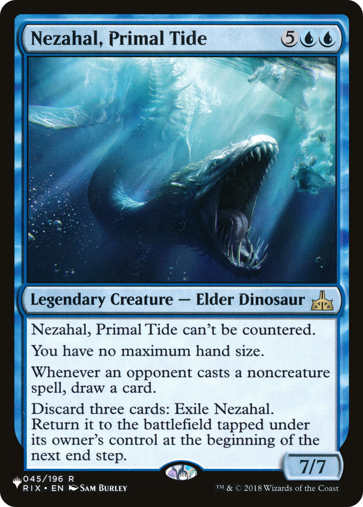 Nezahal, Primal Tide [The List] - Destination Retro