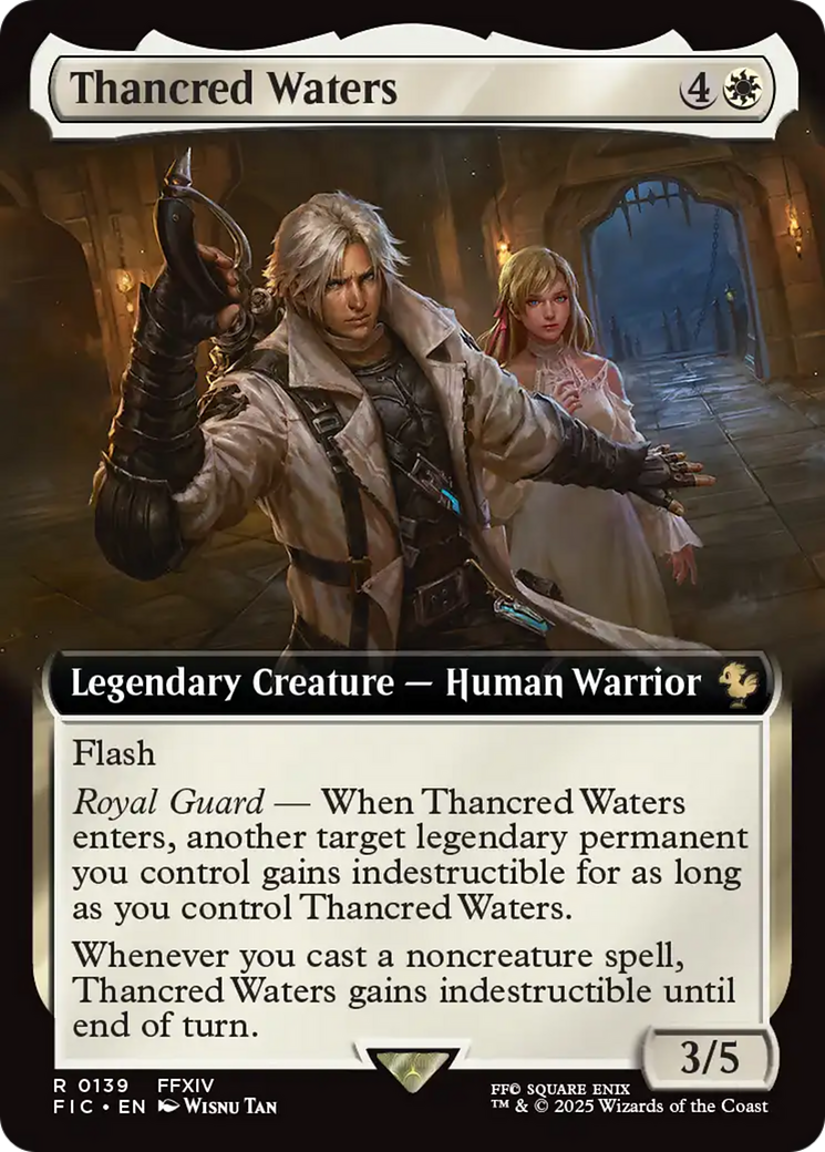 Thancred Waters (Extended Art) [FINAL FANTASY Commander] - Destination Retro