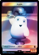 Alien // Mark of the Rani Double-Sided Token (Surge Foil) [Doctor Who Tokens] - Destination Retro