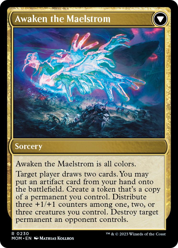 Invasion of Alara // Awaken the Maelstrom [March of the Machine] - Destination Retro