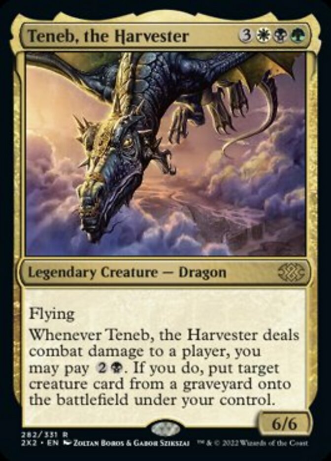 Teneb, the Harvester [Double Masters 2022] - Destination Retro