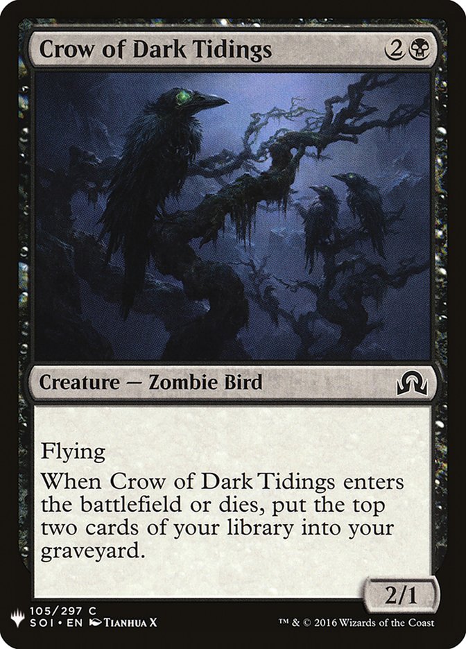 Crow of Dark Tidings [Mystery Booster] - Destination Retro