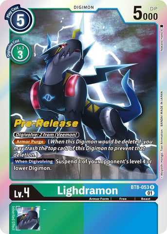 Lighdramon [BT8-053] [New Awakening Pre-Release Cards] - Destination Retro