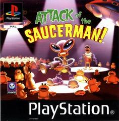 Attack of the Saucerman - PAL Playstation - Destination Retro