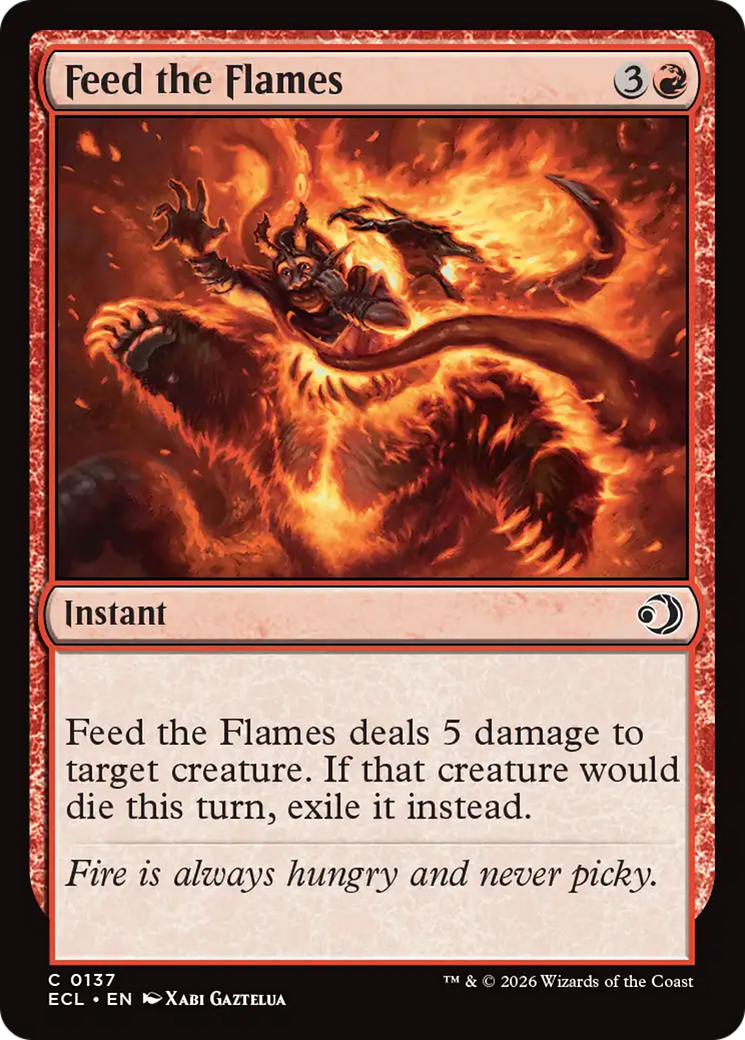 Feed the Flames [Lorwyn Eclipsed] - Destination Retro