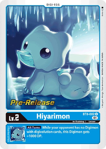 Hiyarimon [BT8-002] [New Awakening Pre-Release Cards] - Destination Retro