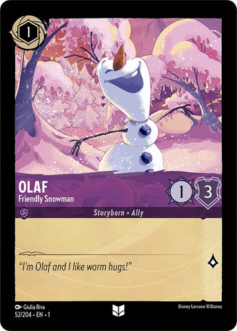 Olaf - Friendly Snowman (52/204) [The First Chapter] - Destination Retro