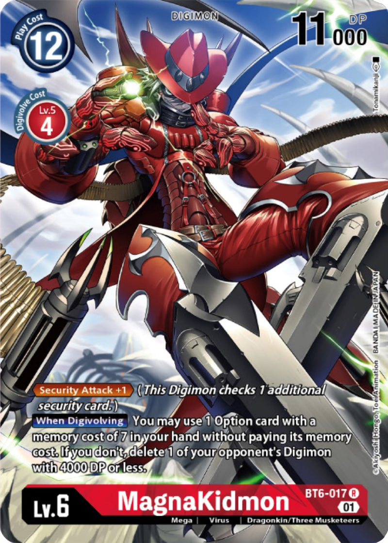 MagnaKidmon [BT6-017] (Digimon Card Game Deck Box Set) [Double Diamond Promos] - Destination Retro