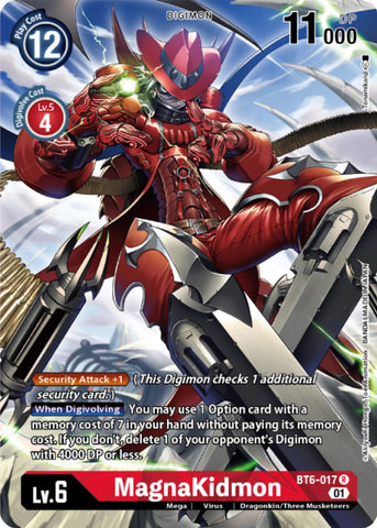 MagnaKidmon [BT6-017] (Digimon Card Game Deck Box Set) [Double Diamond Promos] - Destination Retro
