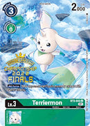 Terriermon [BT3-046] (2022 Championship Finals Digimon Tamers Pack) [Release Special Booster Promos] - Destination Retro