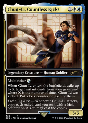 Chun-Li, Countless Kicks [Secret Lair Drop Series] - Destination Retro