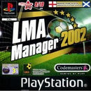 LMA Manager 2002 - PAL Playstation - Destination Retro