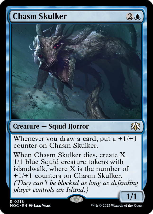 Chasm Skulker [March of the Machine Commander] - Destination Retro