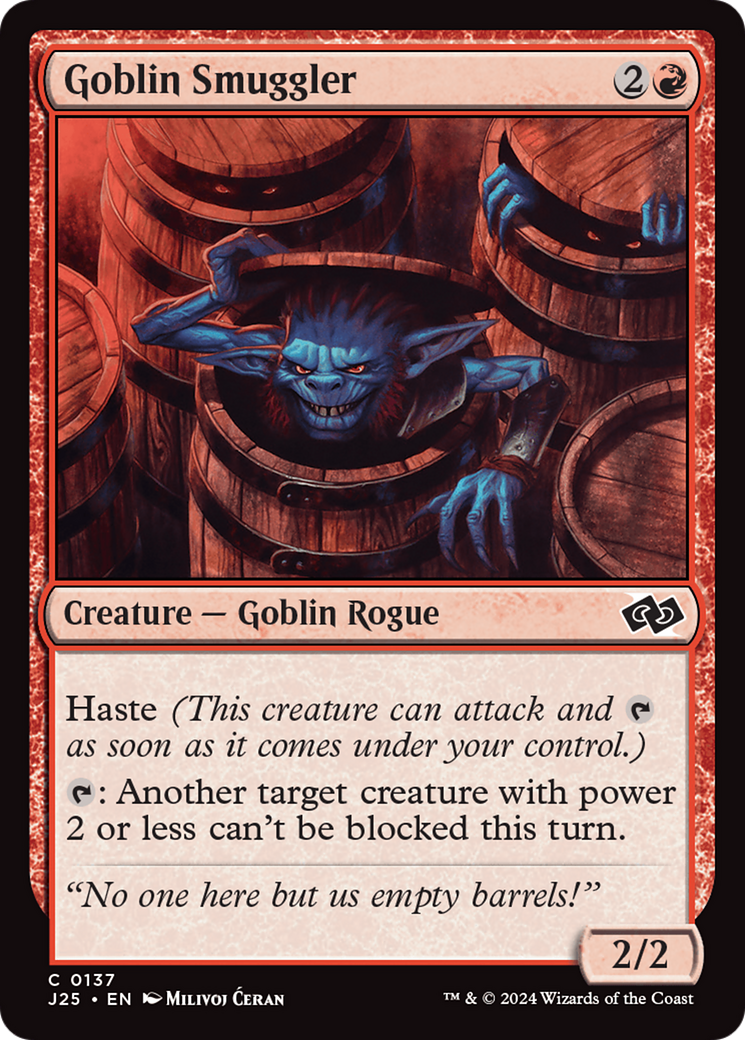 Goblin Smuggler [Foundations Jumpstart] - Destination Retro