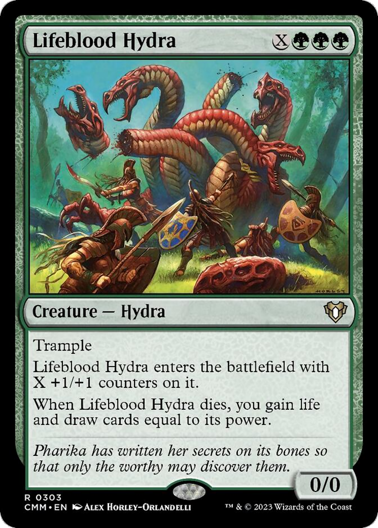 Lifeblood Hydra [Commander Masters] - Destination Retro