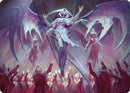 Atraxa, Grand Unifier Art Card [Phyrexia: All Will Be One Art Series] - Destination Retro