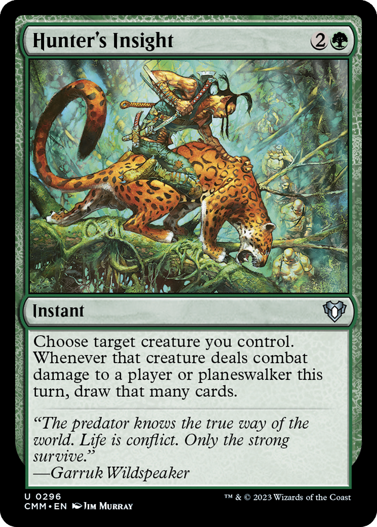 Hunter's Insight [Commander Masters] - Destination Retro
