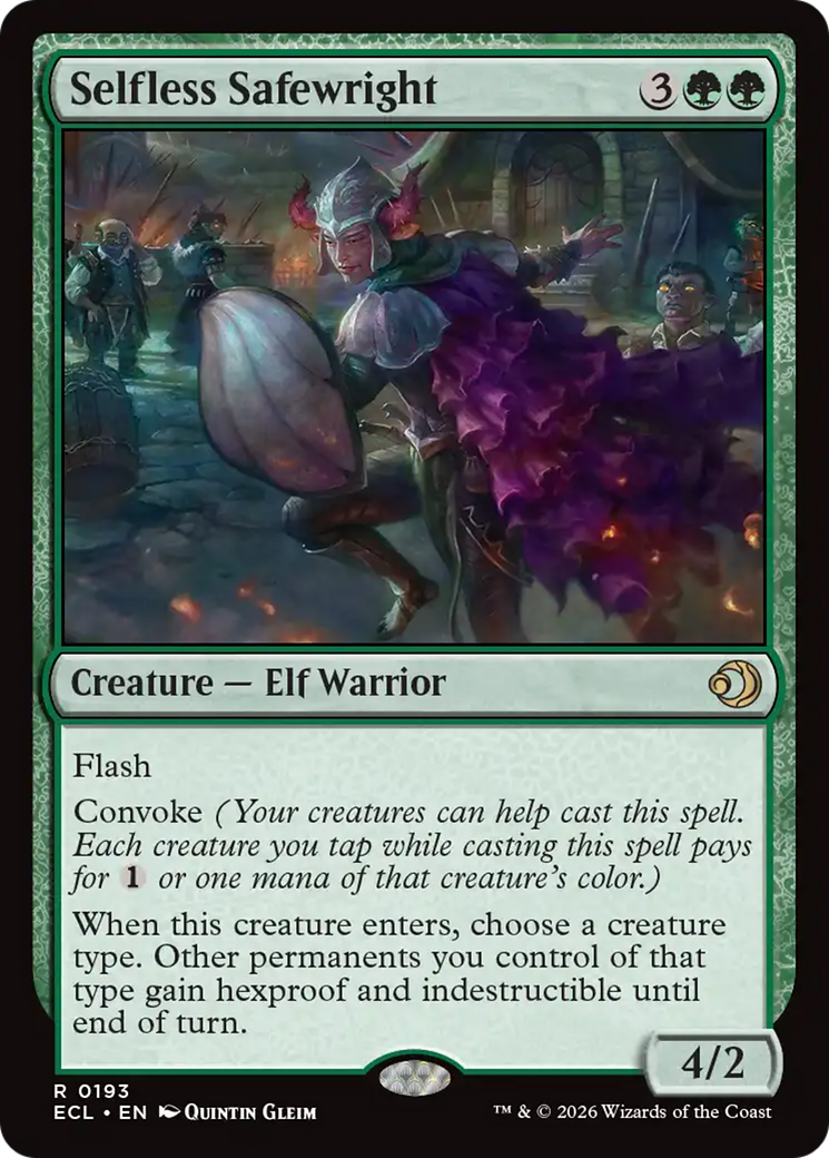 Selfless Safewright [Lorwyn Eclipsed] - Destination Retro