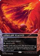 Lavaclaw Reaches (0112) (Borderless) (Galaxy Foil) [Edge of Eternities: Stellar Sights] - Destination Retro