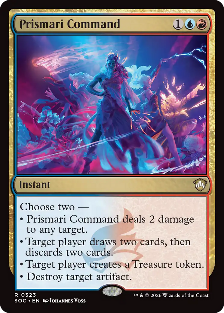 Prismari Command [Secrets of Strixhaven Commander] - Destination Retro