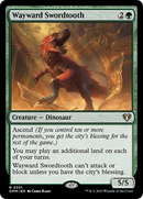 Wayward Swordtooth [Commander Masters] - Destination Retro