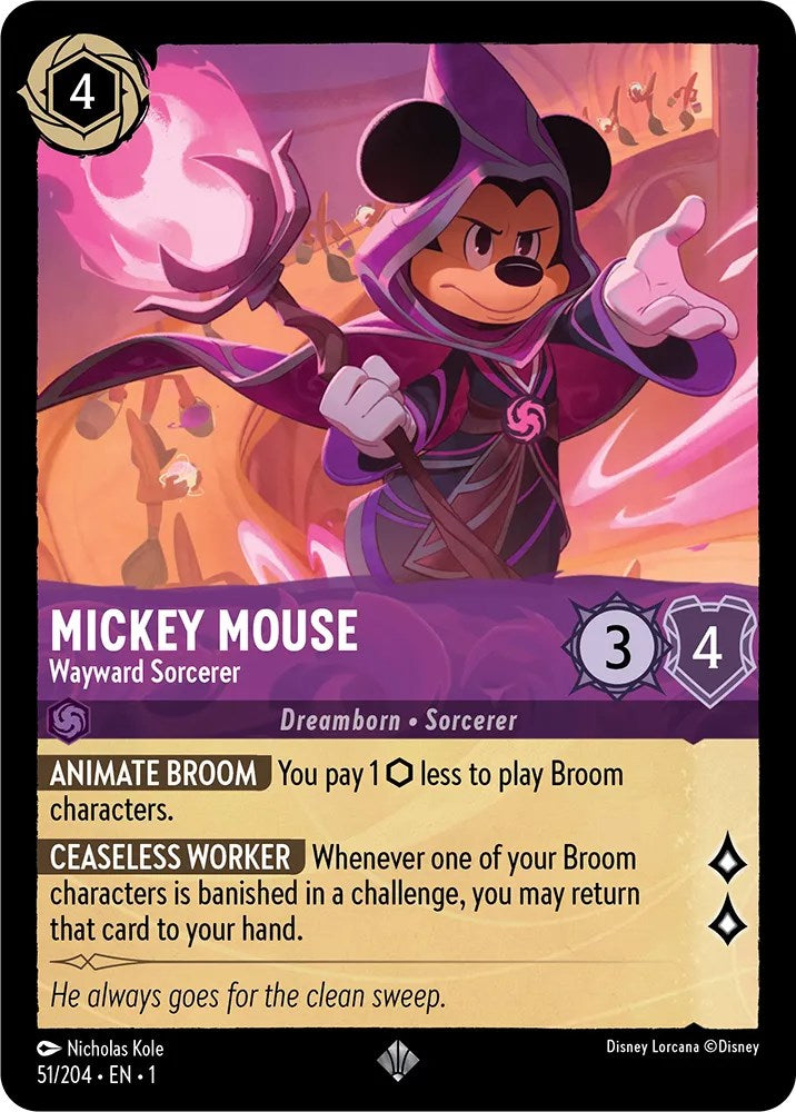 Mickey Mouse - Wayward Sorcerer (51/204) [The First Chapter] - Destination Retro