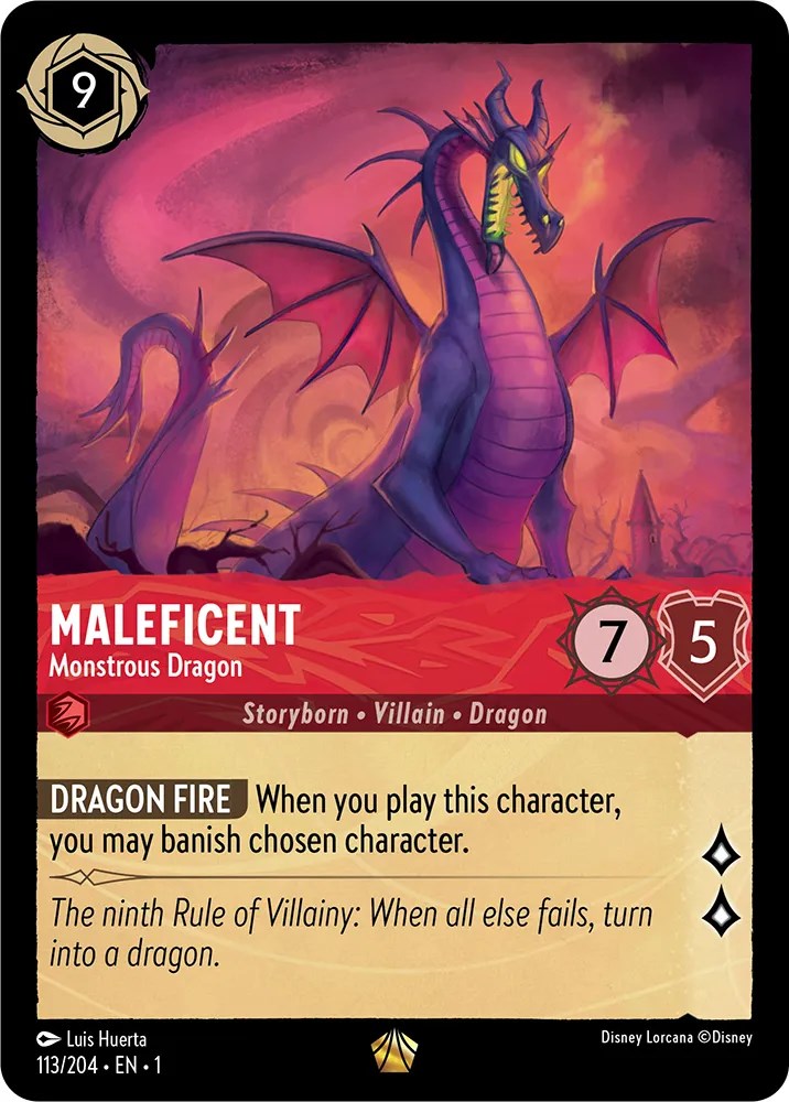 Maleficent - Monstrous Dragon (113/204) [The First Chapter] - Destination Retro
