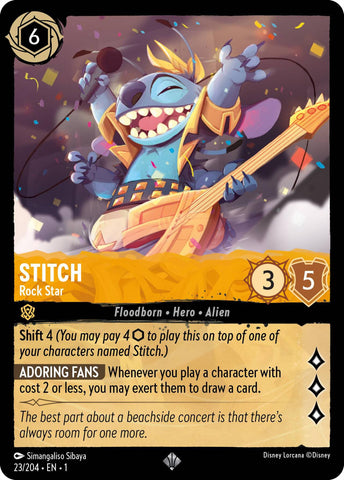 Stitch - Rock Star (23/204) [The First Chapter] - Destination Retro