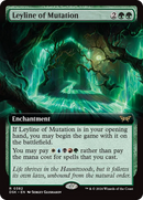 Leyline of Mutation (Extended Art) [Duskmourn: House of Horror] - Destination Retro