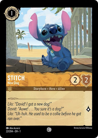 Stitch - New Dog (22/204) [The First Chapter] - Destination Retro