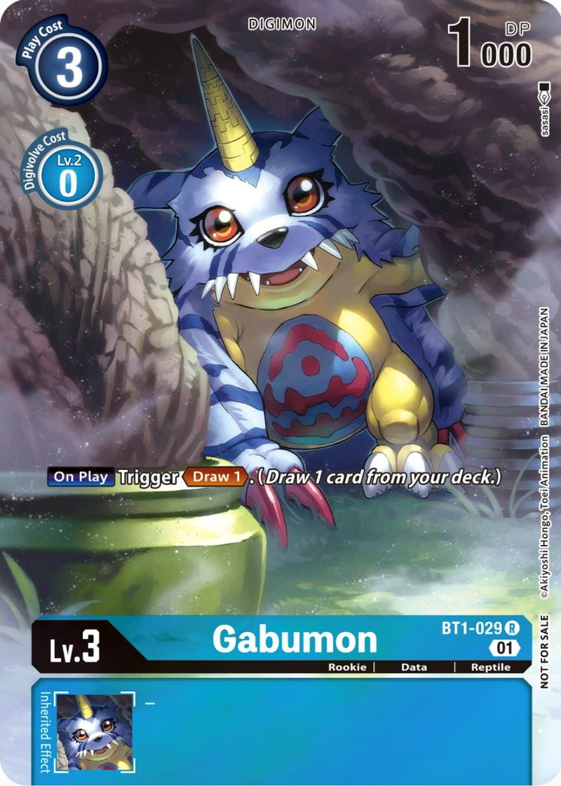 Gabumon [BT1-029] (Official Tournament Pack Vol.9) [Release Special Booster Promos] - Destination Retro