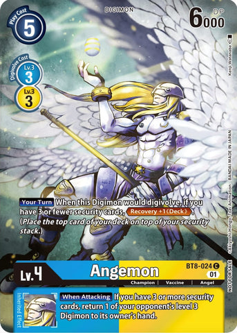 Angemon [BT8-024] (Official Tournament Pack Vol.9) [New Awakening Promos] - Destination Retro