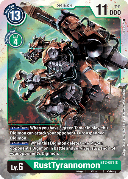 RustTyrannomon [BT2-051] [Release Special Booster Ver.1.0] - Destination Retro