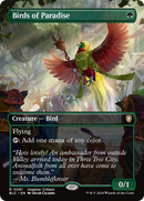 Birds of Paradise (Borderless) [Bloomburrow Commander] - Destination Retro