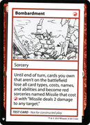 Bombardment [Mystery Booster Playtest Cards] - Destination Retro