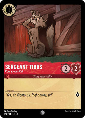 Sergeant Tibbs - Courageous Cat (124/204) [The First Chapter] - Destination Retro