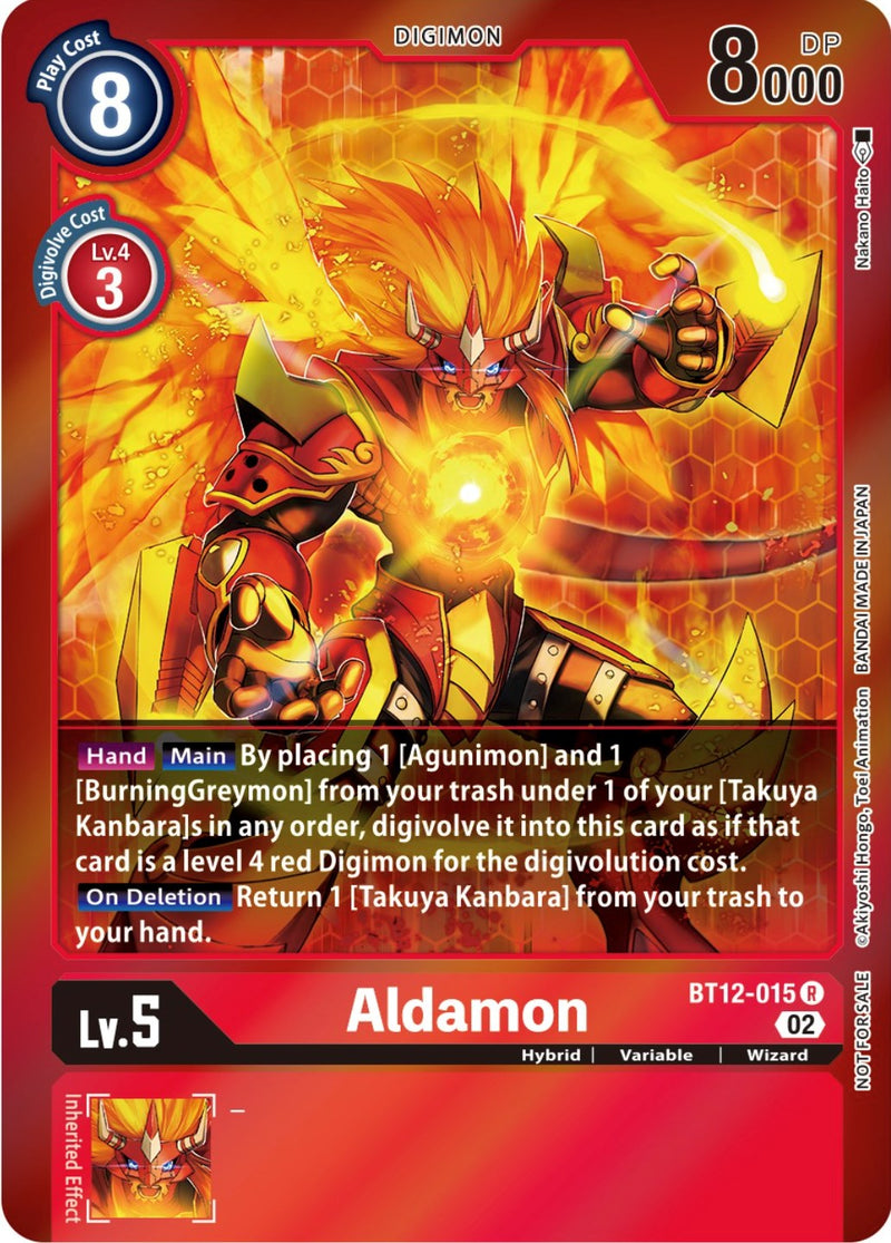 Aldamon [BT12-015] (Tamer Party -Special-) [Across Time Promos] - Destination Retro