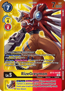 RizeGreymon [BT12-042] (Tamer Party -Special-) [Across Time Promos] - Destination Retro