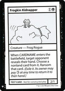 Frogkin Kidnapper [Mystery Booster Playtest Cards] - Destination Retro